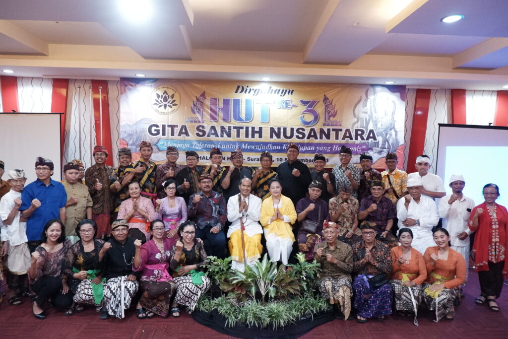 3 Tahun Gita Santih Nusantara: Bergandeng Tangan Menjaga Toleransi Mewujudkan Kehidupan Harmonis