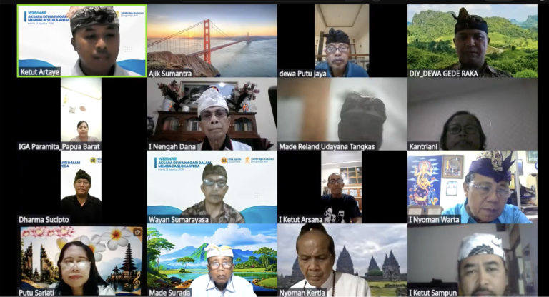 Aksara Dewanagari dalam Membaca Sloka Weda